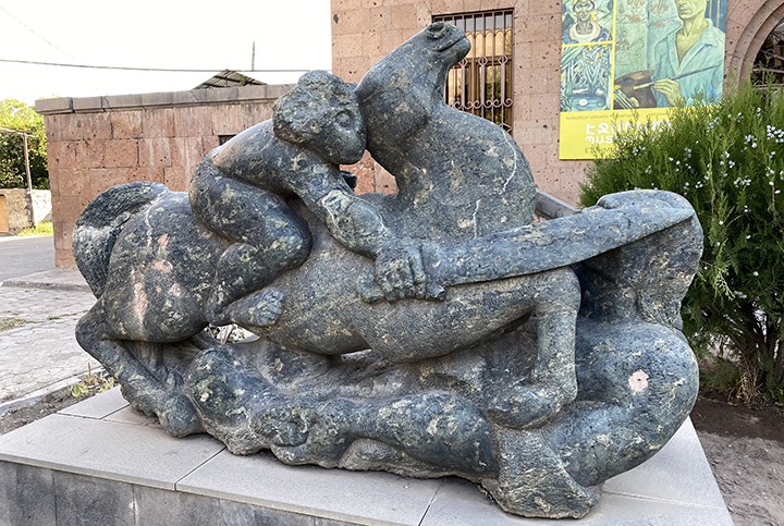 «Սասունցի Դավիթը մենամարտում է Մըսրա Մելիքի դեմ»